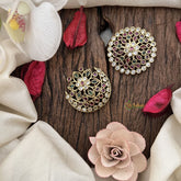 Vriksham Lotus Style Chandran & Suryan Billai- Red White & Green-G19338